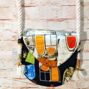 NWT Mistretta Handmade Crossbody Bag
